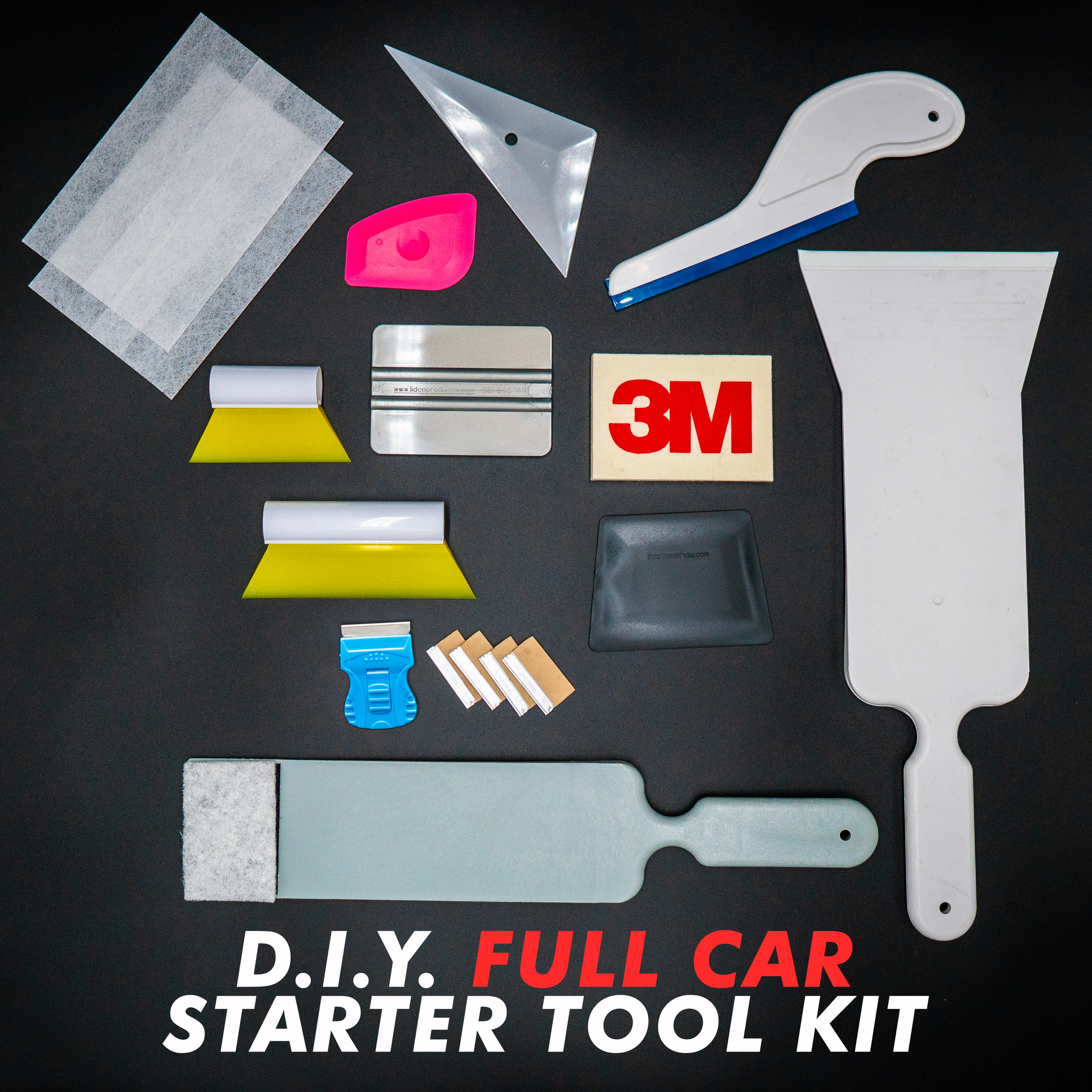 DIY - Full Car Starter Tool Kit – Window Tint Supplies